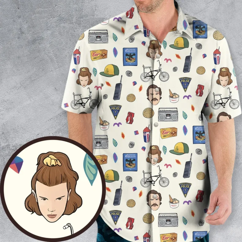Stranger Things Collection Hawaiian Shirt