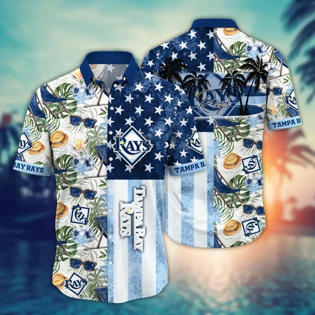 Tampa Bay Rays MLB Flower Aloha Hawaiian Shirt 12, MLB Hawaiian Shirt