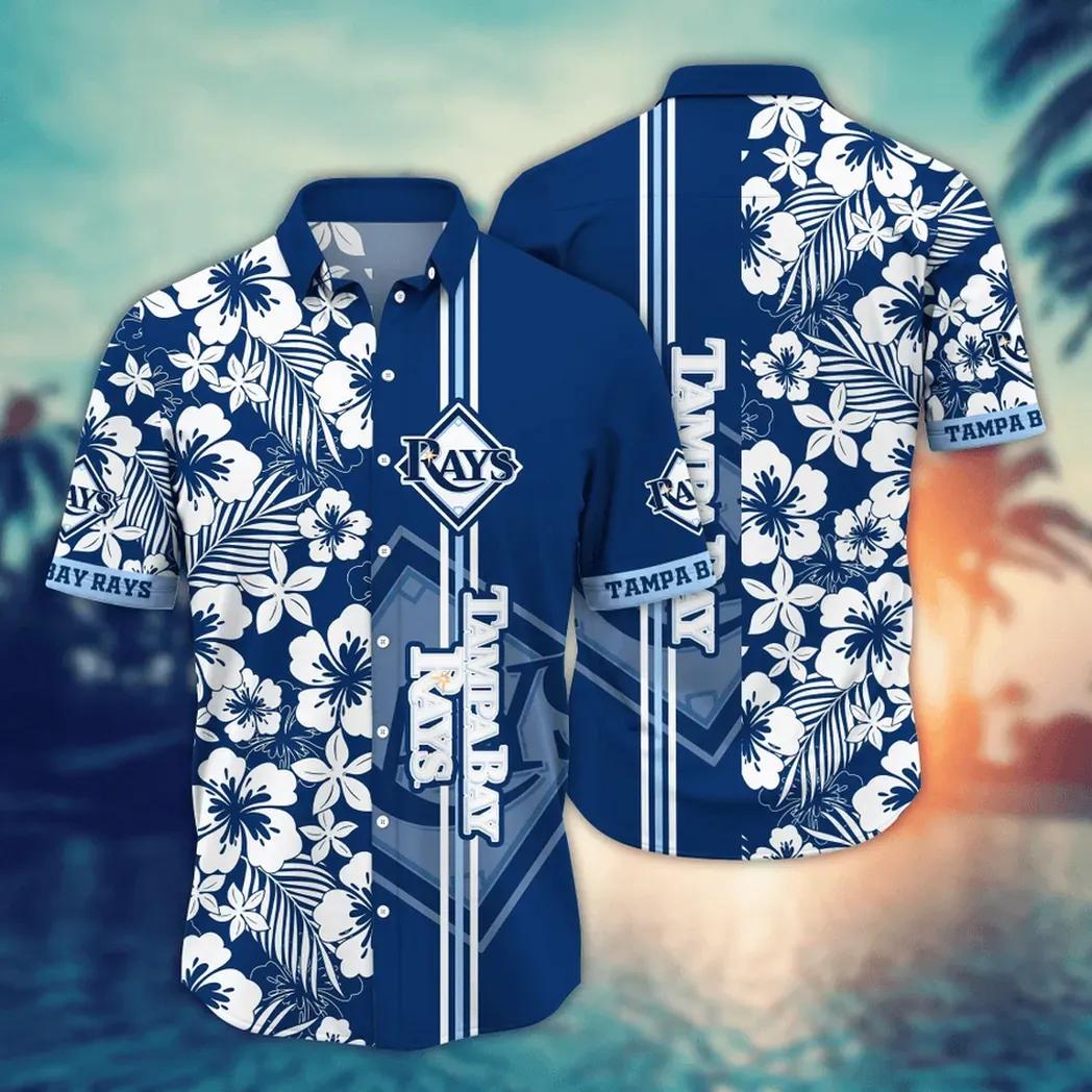 Tampa Bay Rays MLB Flower Aloha Hawaiian Shirt 13, MLB Hawaiian Shirt