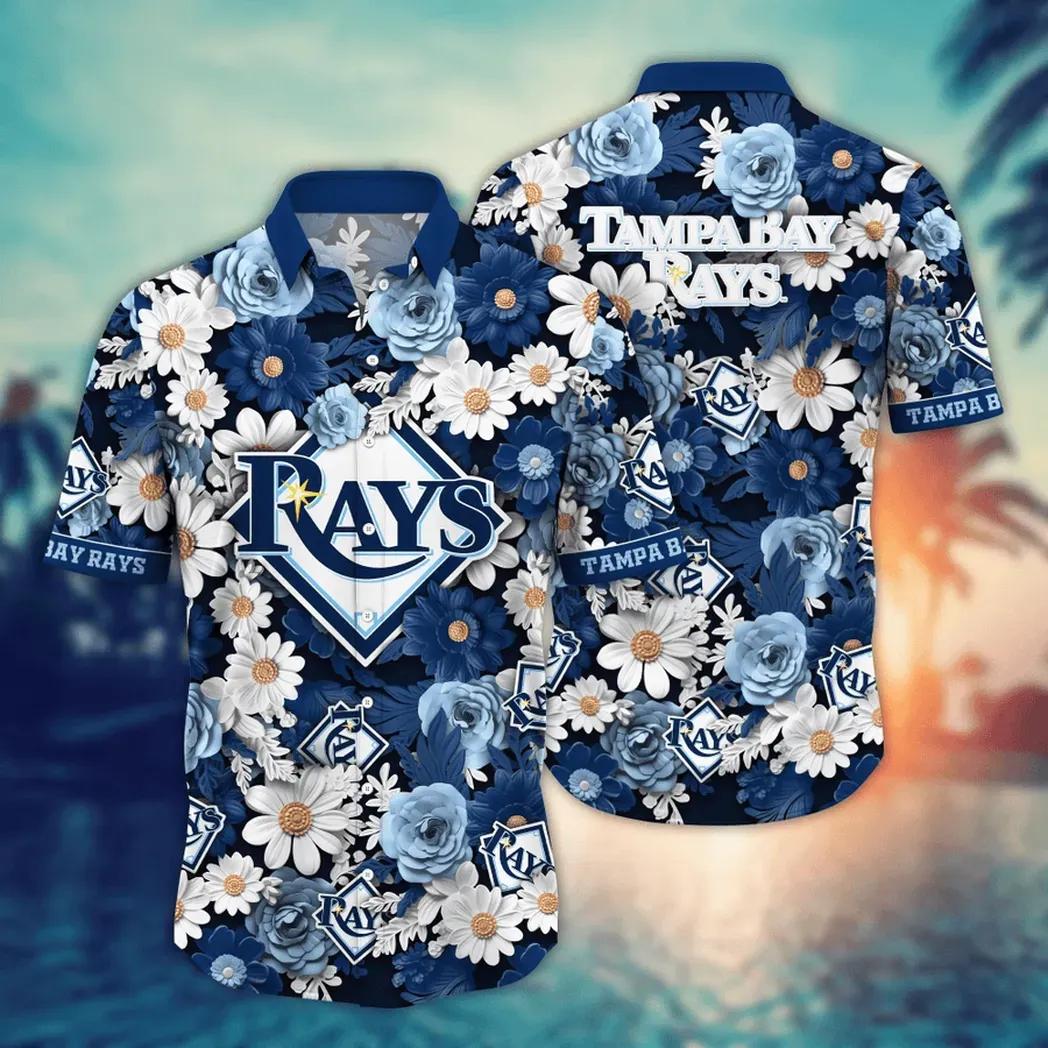 Tampa Bay Rays MLB Flower Aloha Hawaiian Shirt 19, MLB Hawaiian Shirt
