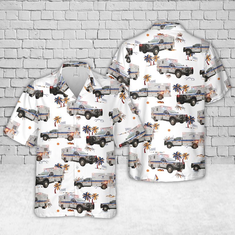 Texas Willacy County EMS Hawaiian Shirt, Texas Hawaii Shirt, Texas Shirt