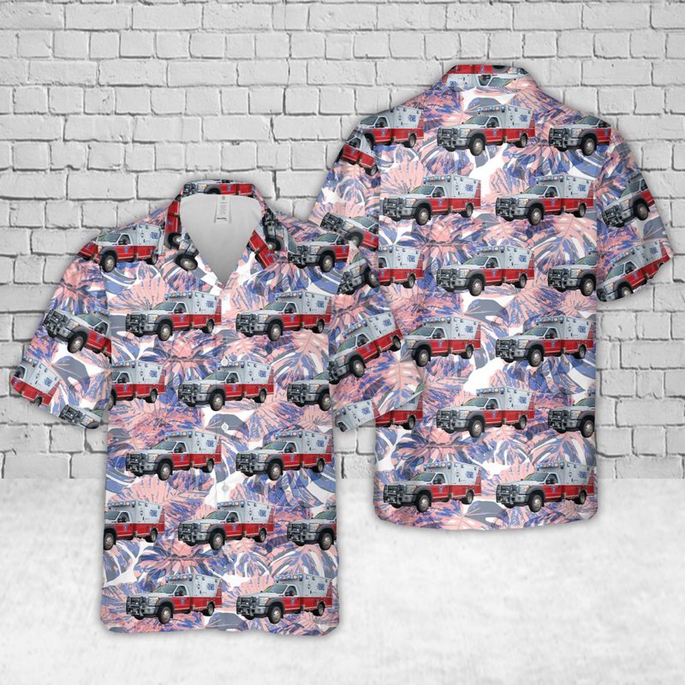 Texas Williamson County EMS Hawaiian Shirt, Texas Hawaii Shirt, Texas Shirt