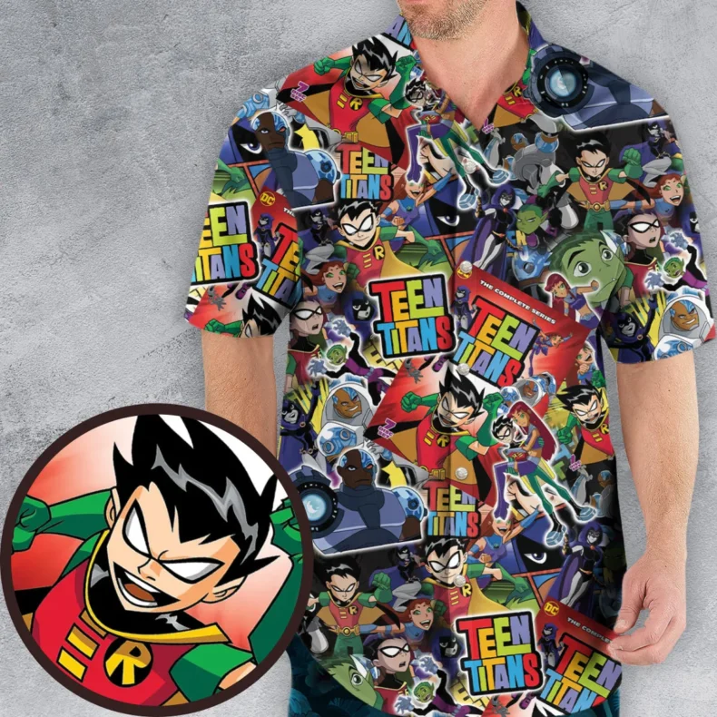 The Complete Series Teen Titans Hawaiian Shirt