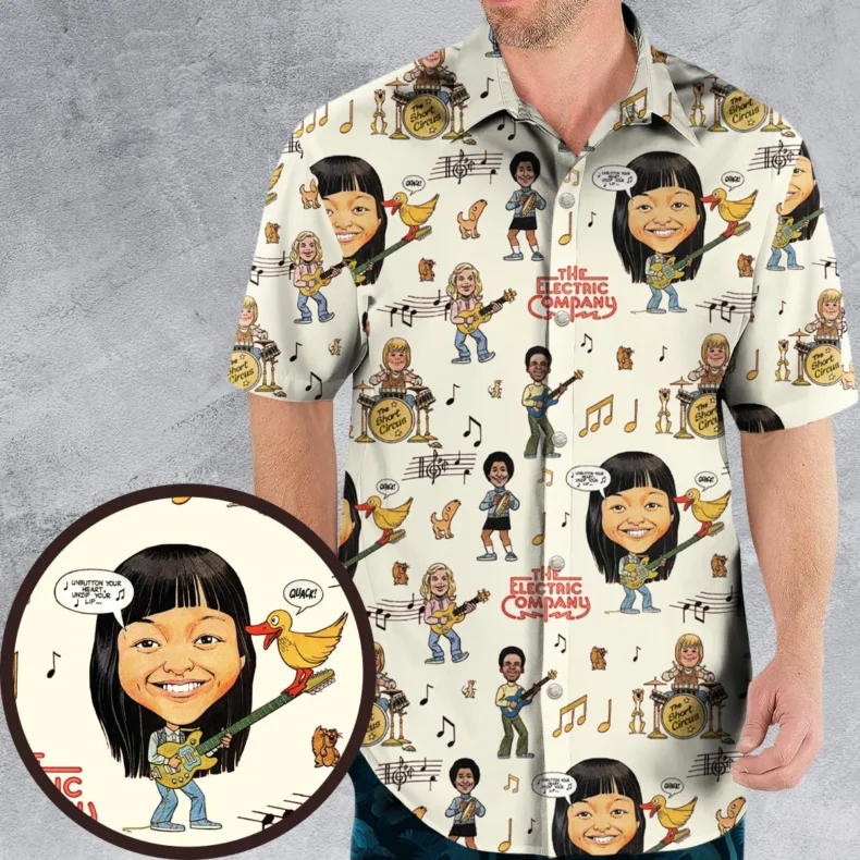 The Electric Company PBS Show Hawaiian Shirt