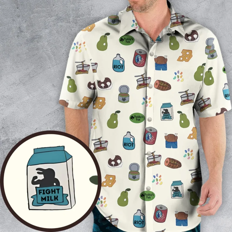The Food of It's Always Sunny In Philadelphia Hawaiian Shirt