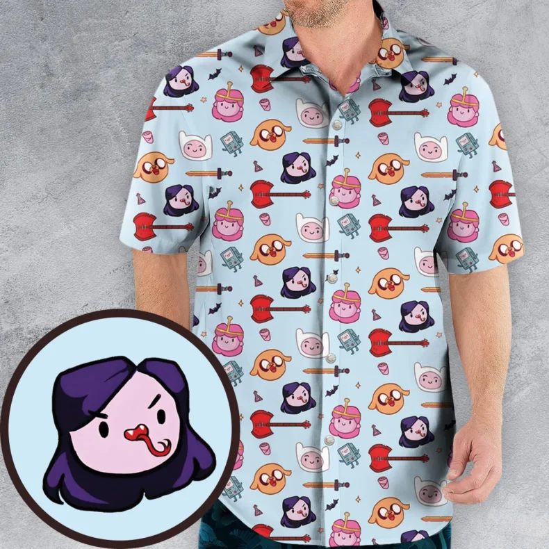 The Gang Adventure Time Hawaiian Shirt