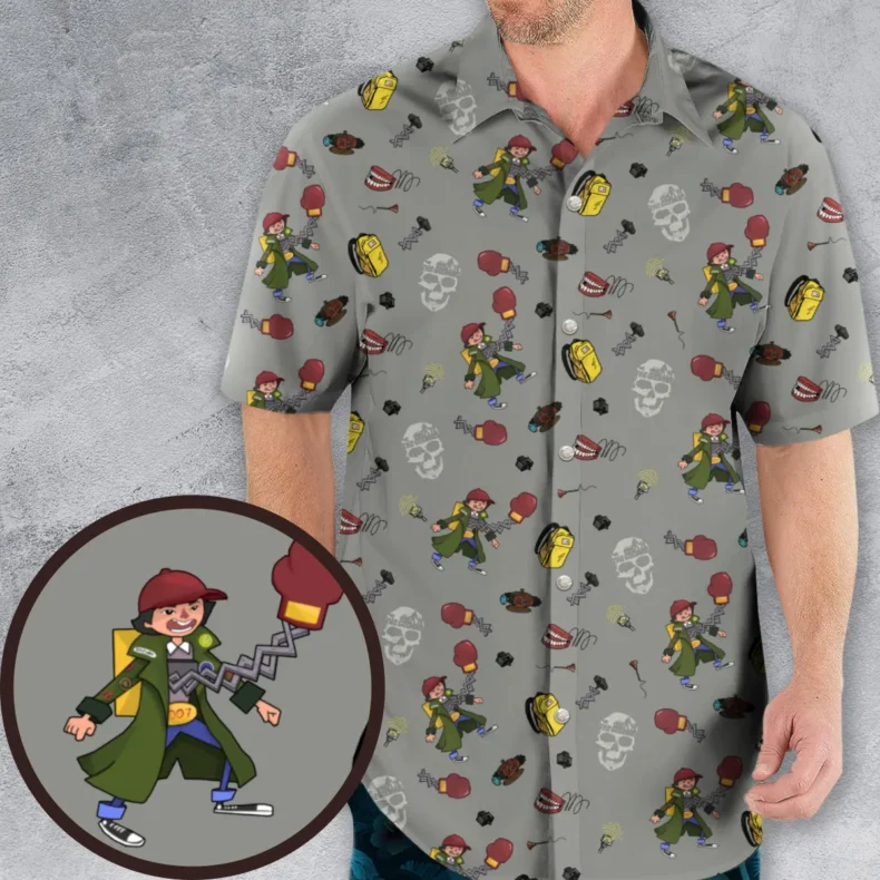 The Goonies Data Invention Hawaiian Shirt