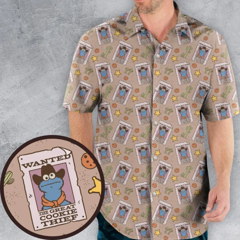 The Great Cookie Thief Hawaiian Shirt