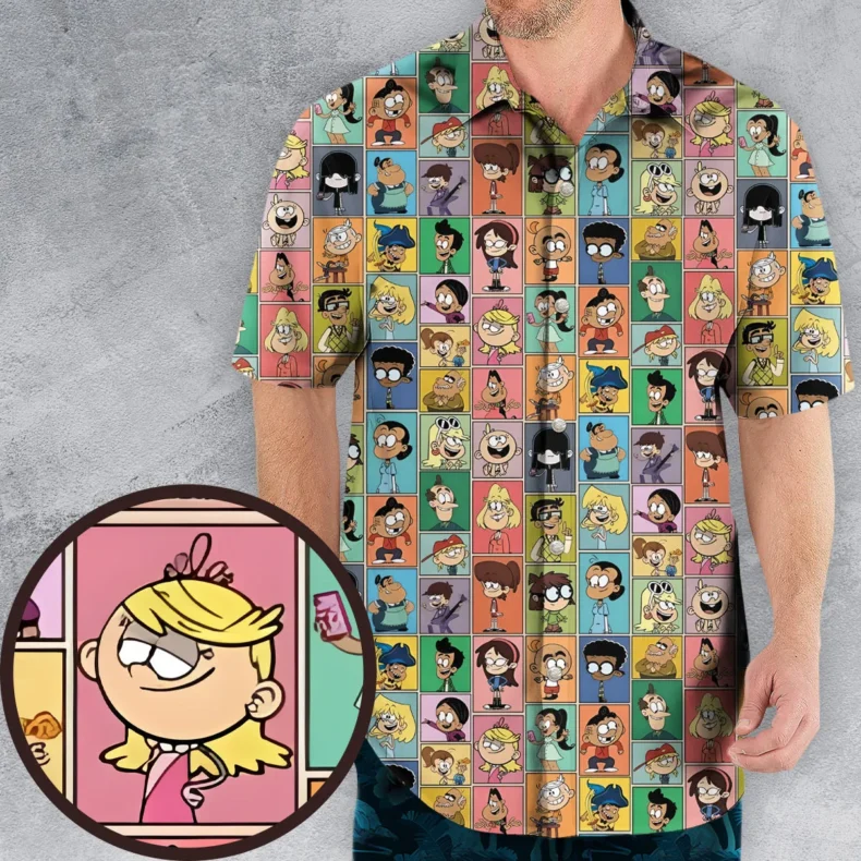 The Loud House Patterns Hawaiian Shirt