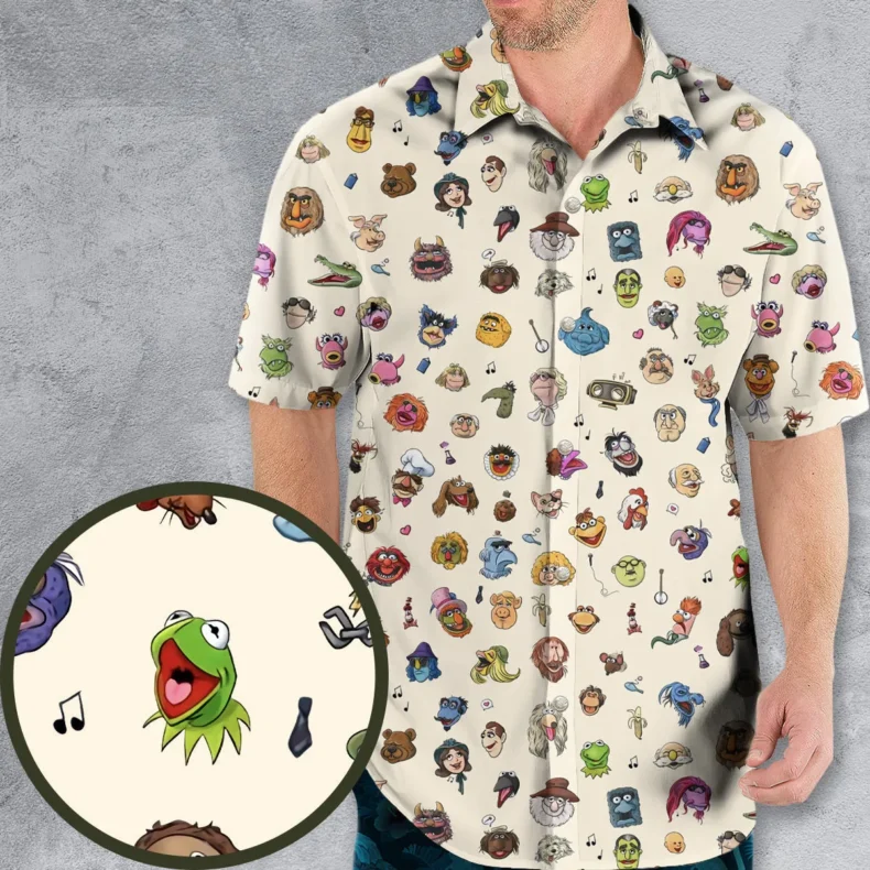 The Muppets Characters Hawaiian Shirt