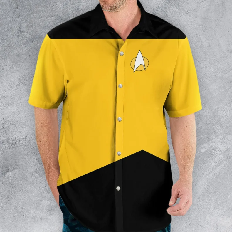 The Next Generation Star Trek Hawaiian Shirt