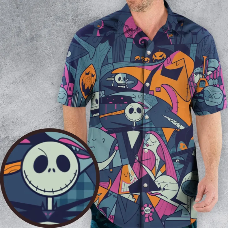 The Nightmare Before Christmas Hawaiian Shirt