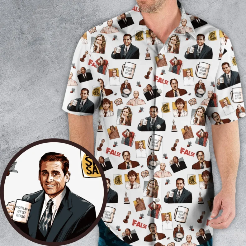 The Office Characters Collection Hawaiian Shirt