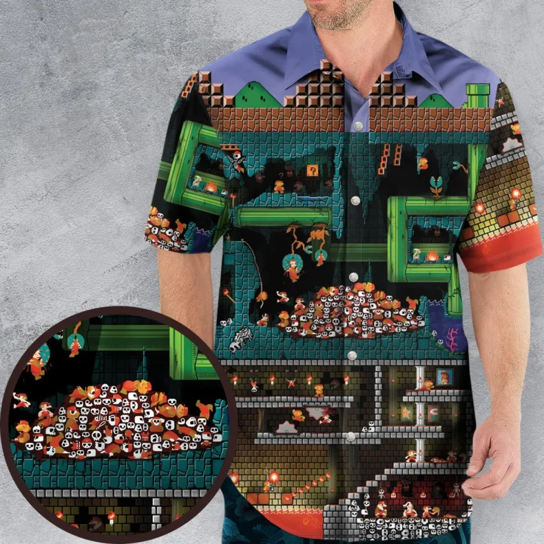 The Pit Super Mario Hawaiian Shirt