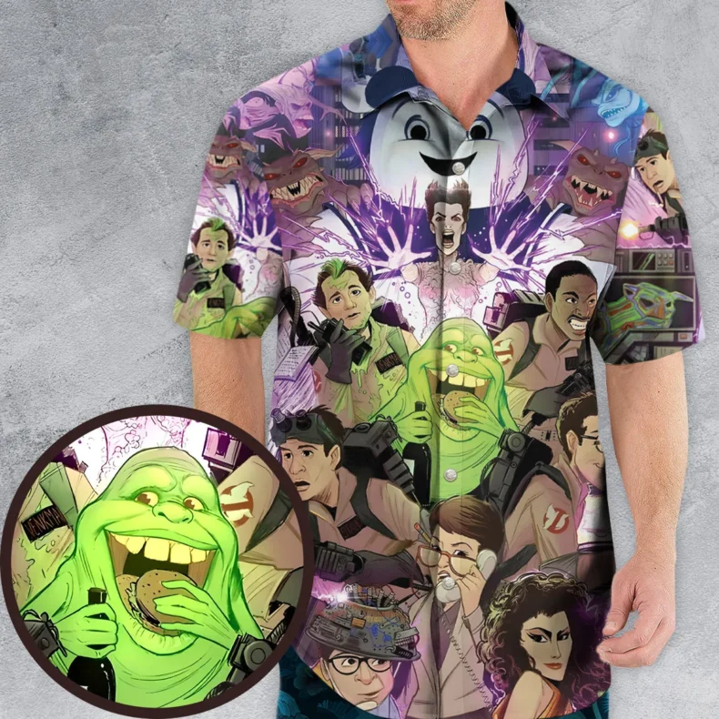 The Sign Ghostbusters Hawaiian Shirt