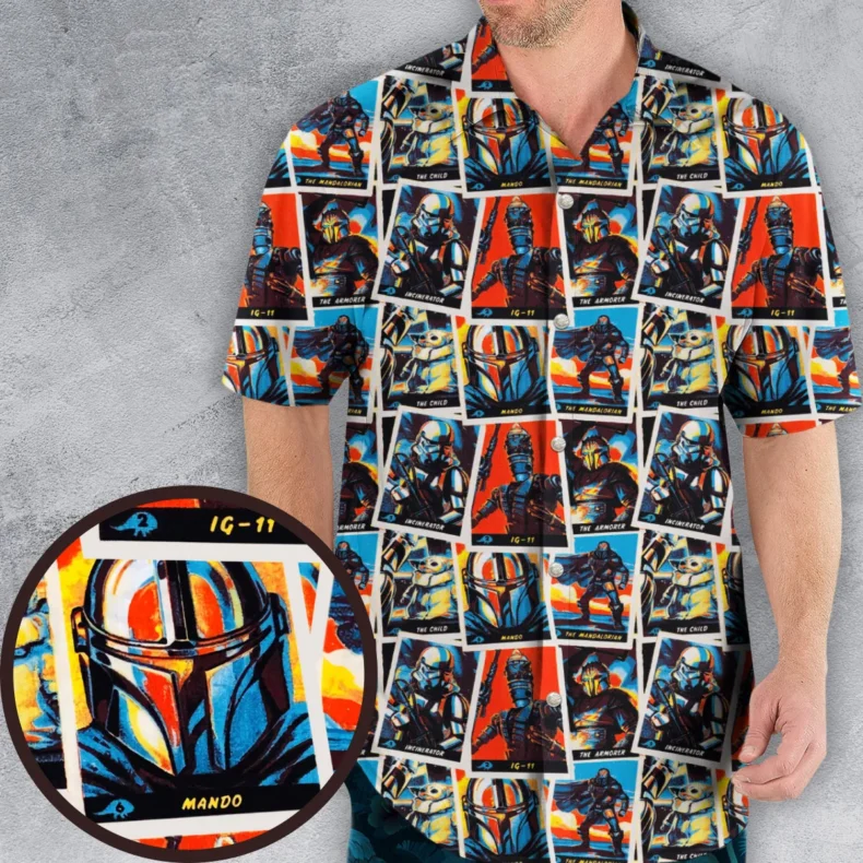 This Is The Way The Mando Pattern Hawaiian Shirt