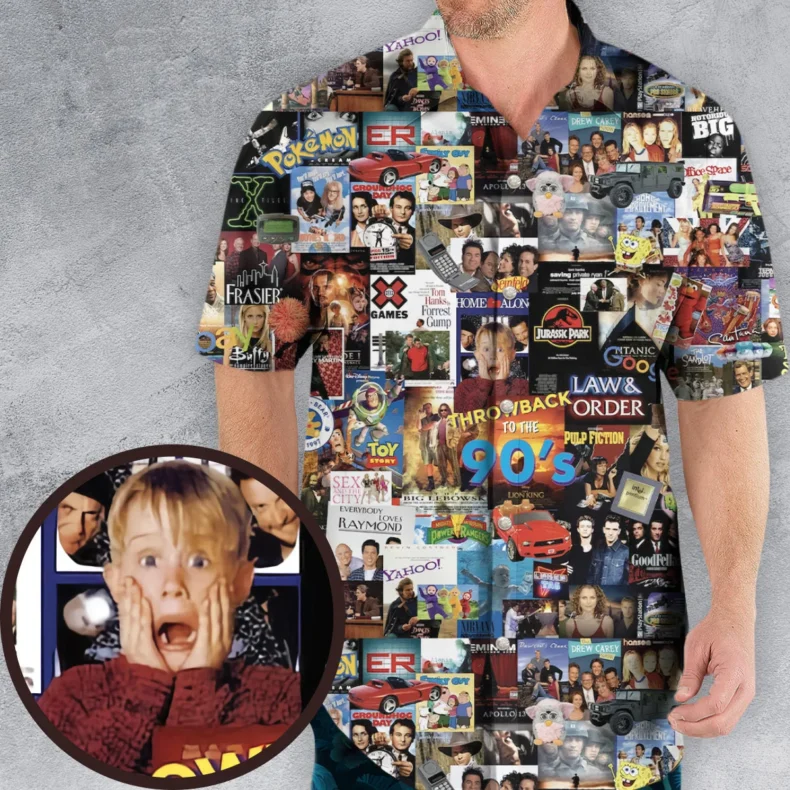 Throwback 90s Hawaiian Shirt