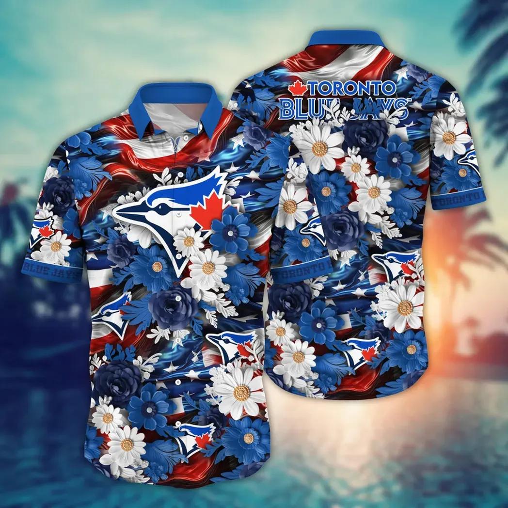 Toronto Blue Jays MLB Aloha Hawaiian Shirt 2, MLB Hawaiian Shirt