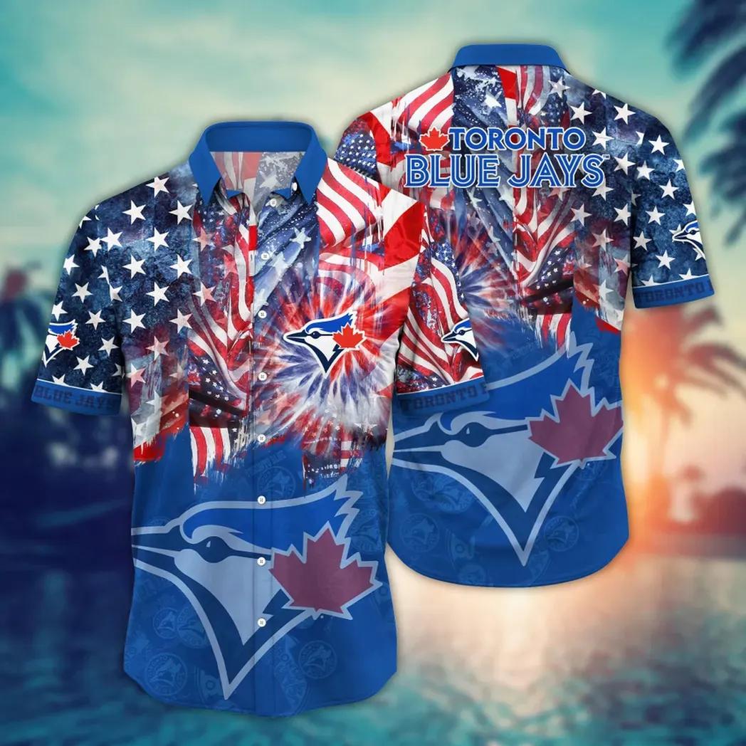 Toronto Blue Jays MLB Flower Aloha Hawaiian Shirt 11, MLB Hawaiian Shirt