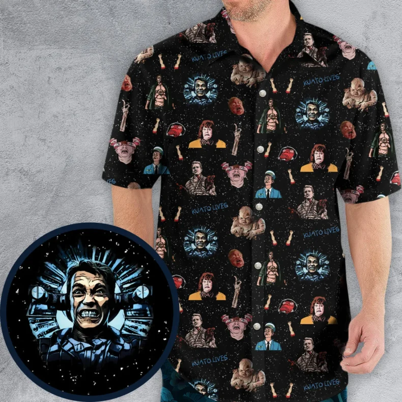 Total Recall Pattern Hawaiian Shirt