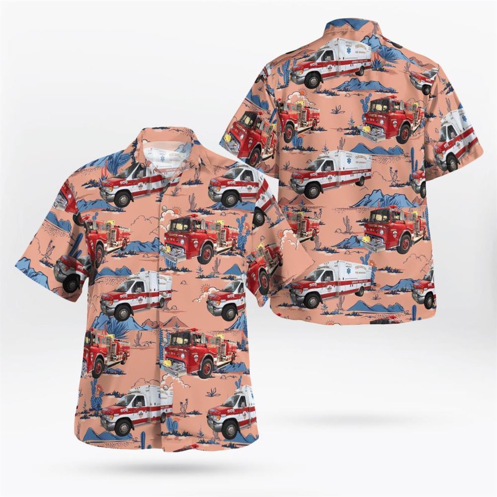 Tuckerton Fire Department, New Jersey Hawaiian Shirt - Gifts For Firefighters In Tuckerton, NJ