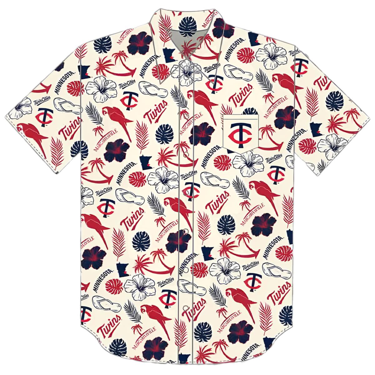 Twins Margaritaville Night Hawaiian Shirt 2024 Giveaway