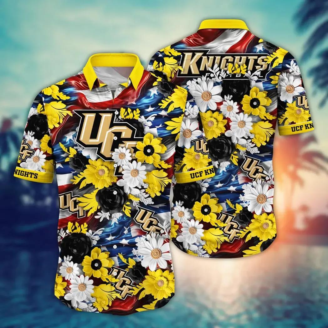 UCF Knights NCAA Aloha Hawaiian Shirt 1, NCAA Hawaiian Shirt