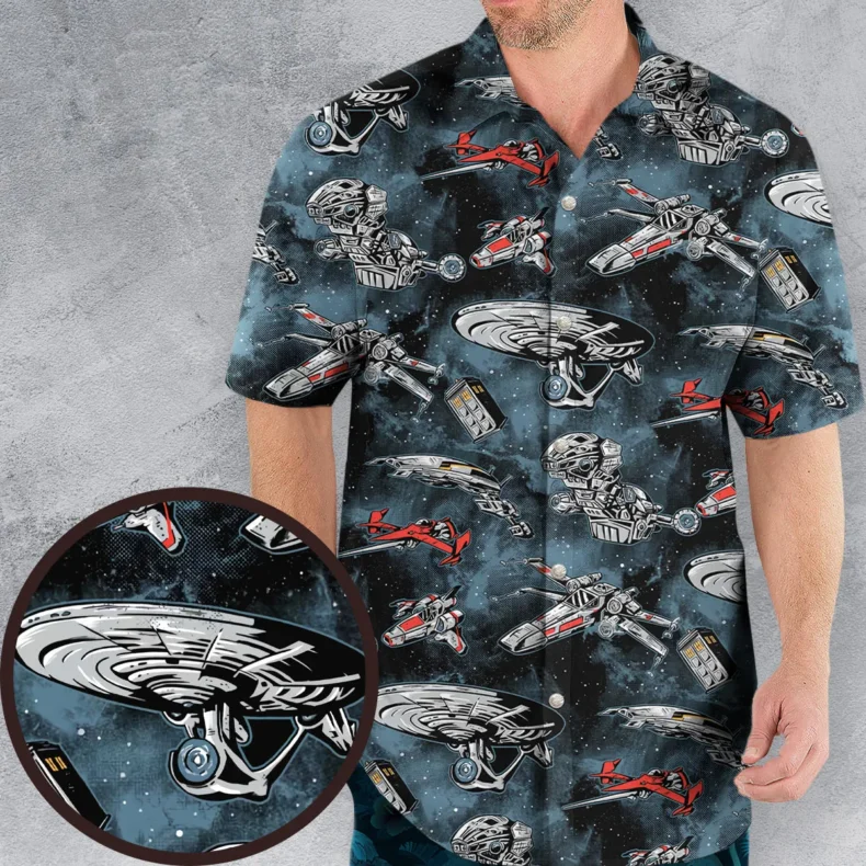 Ultimate Space Fleet Hawaiian Shirt
