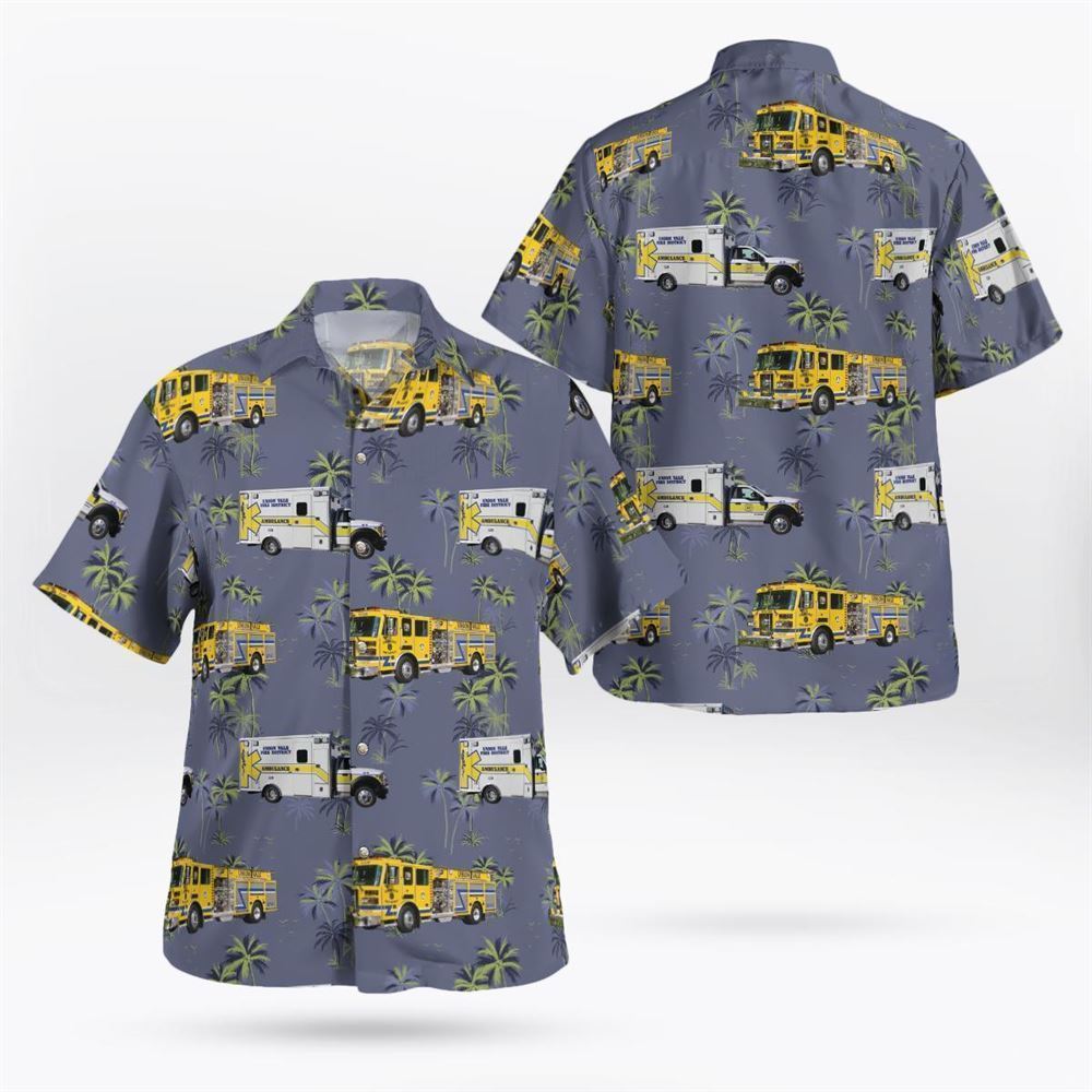 Union Vale Fire Department, Verbank, New York Hawaiian Shirt - Gifts For Firefighters In Union Vale, NY