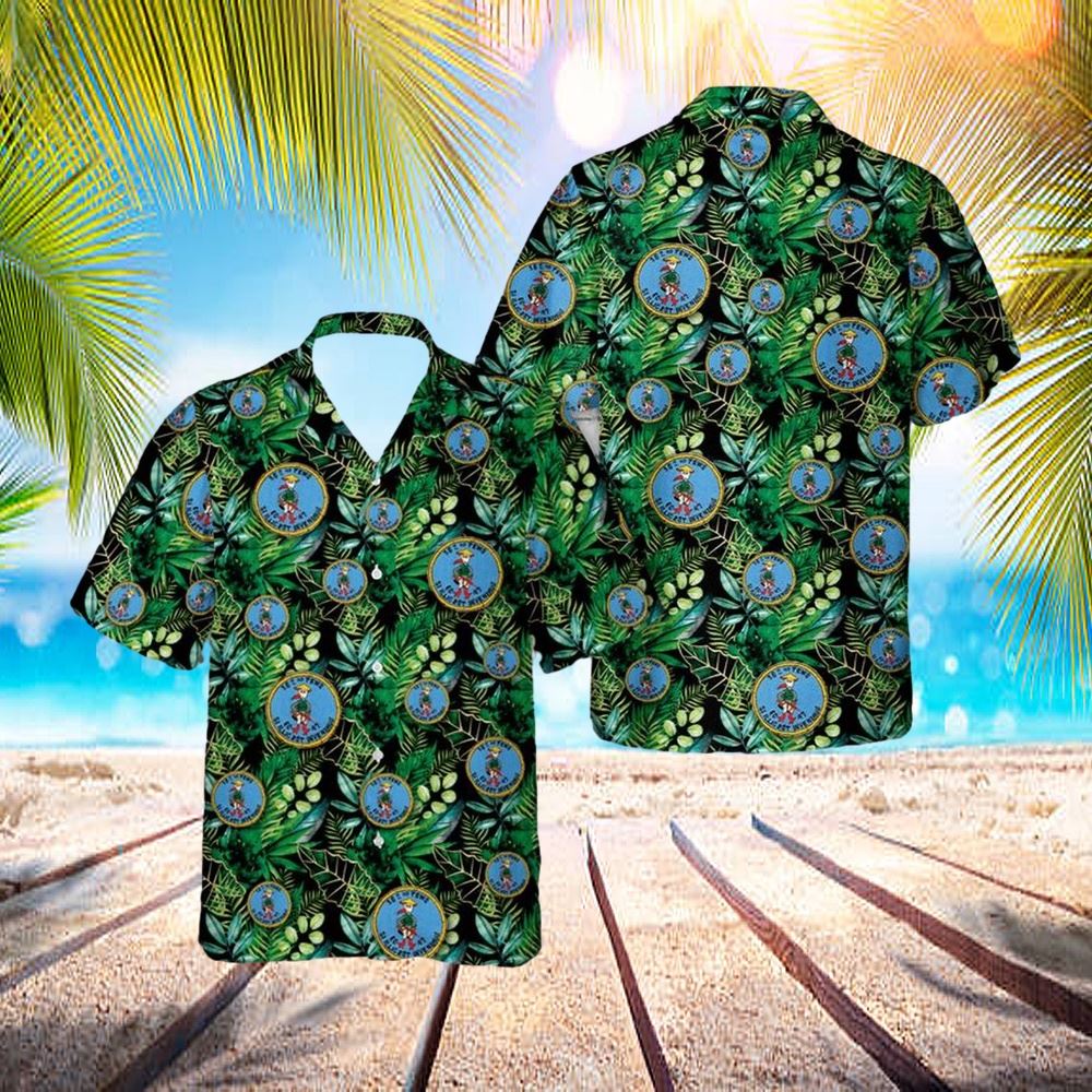 Us Air Force 362d Tactical Electronic Warfare Squadron Hawaiian Shirt - Hawaiian Outfit For Men - Gift For Young Adult