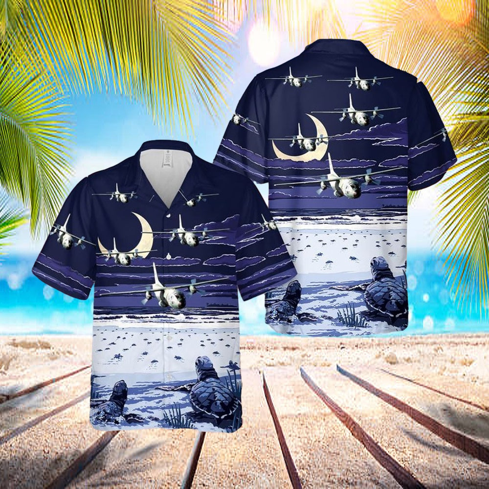 US Air Force C-27A Spartan (Aeritalia G.222) Hawaiian Shirt - Mens Hawaiian Shirt - US Air Force Gifts