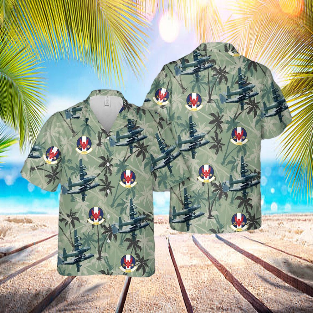 Us Air Force Lockheed Martin Mc-130j Commando II Of 1st Special Operations Squadron Hawaiian Shirt - Hawaiian Outfit For Men
