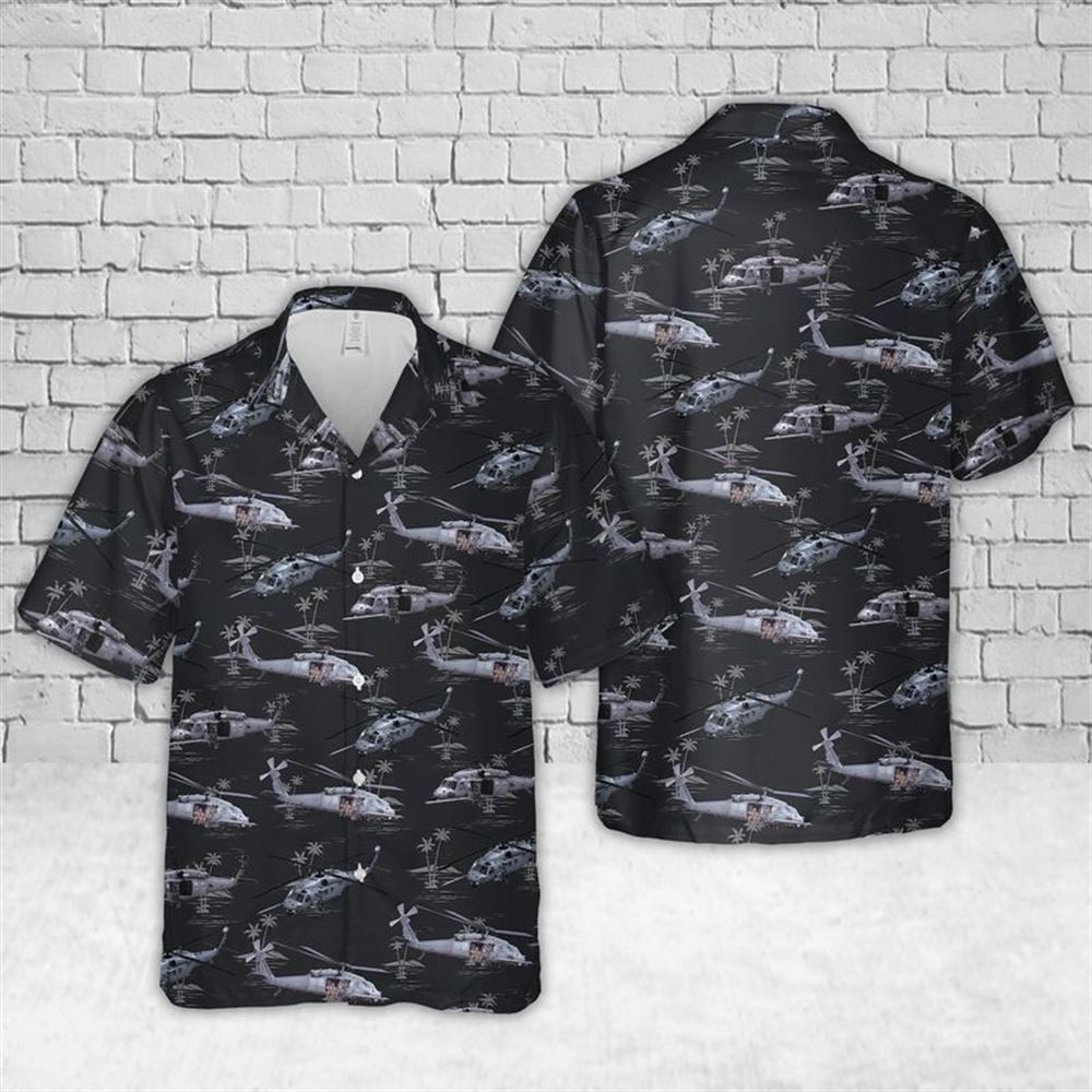 Us Air Force Sikorsky Hh-60 Pave Hawk Hawaiian Shirt - Mens Hawaiian Shirt - US Air Force Gifts