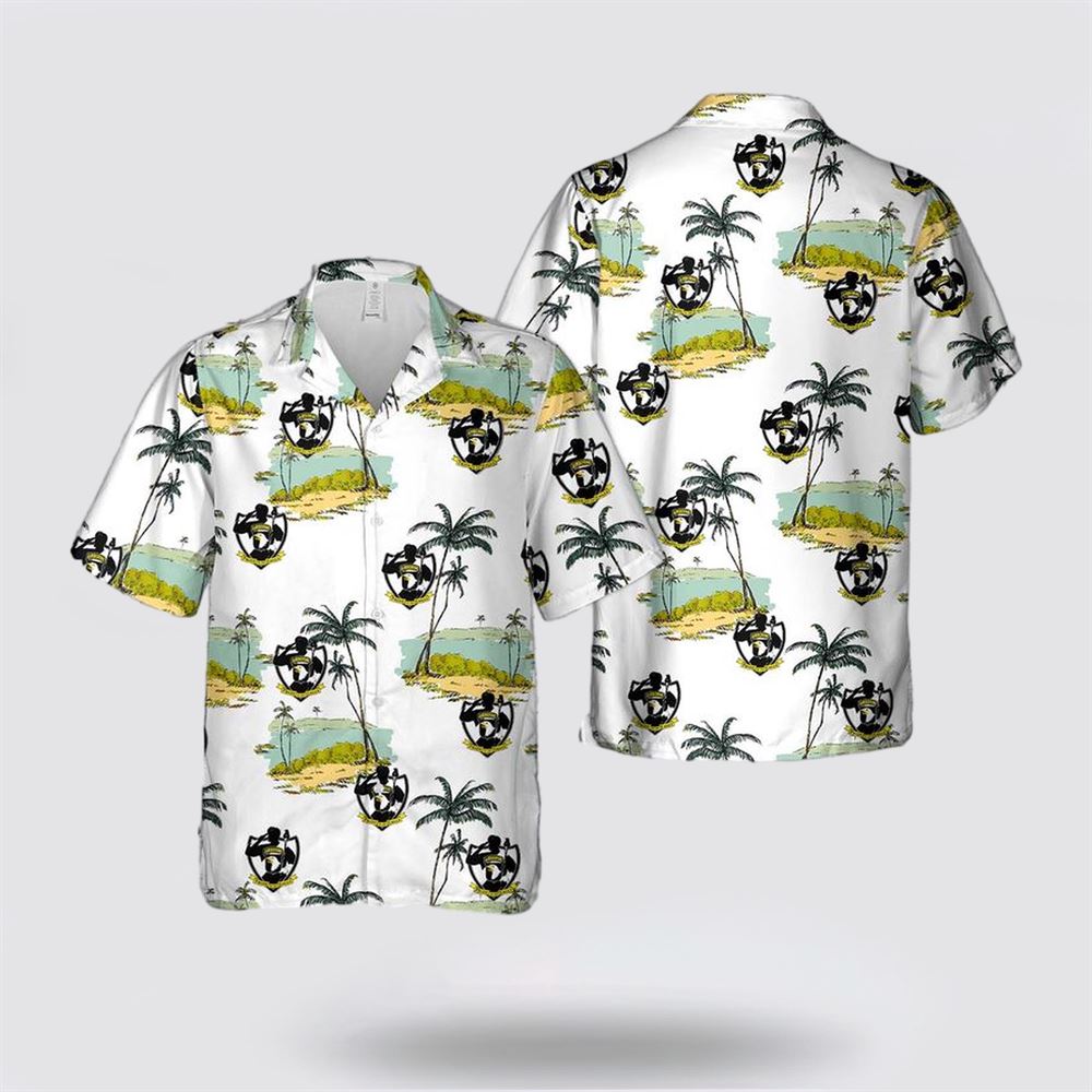 US Army 101st Airborne Division (Air Assault) Band Hawaiian Shirt - Gift For Military Personnel