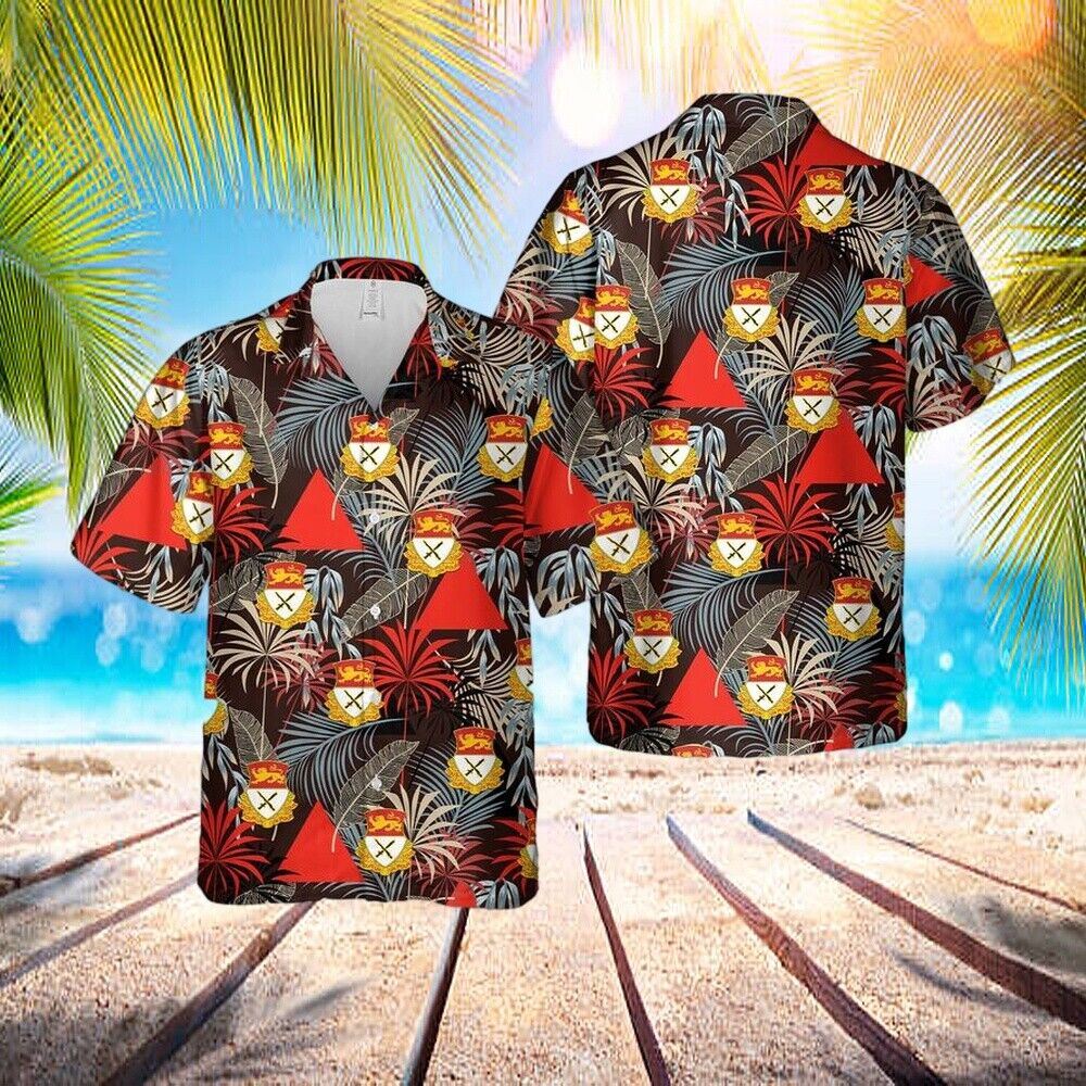 US Army 15th Cavalry Regiment Hawaiian Shirt - Gift For Military Personnel