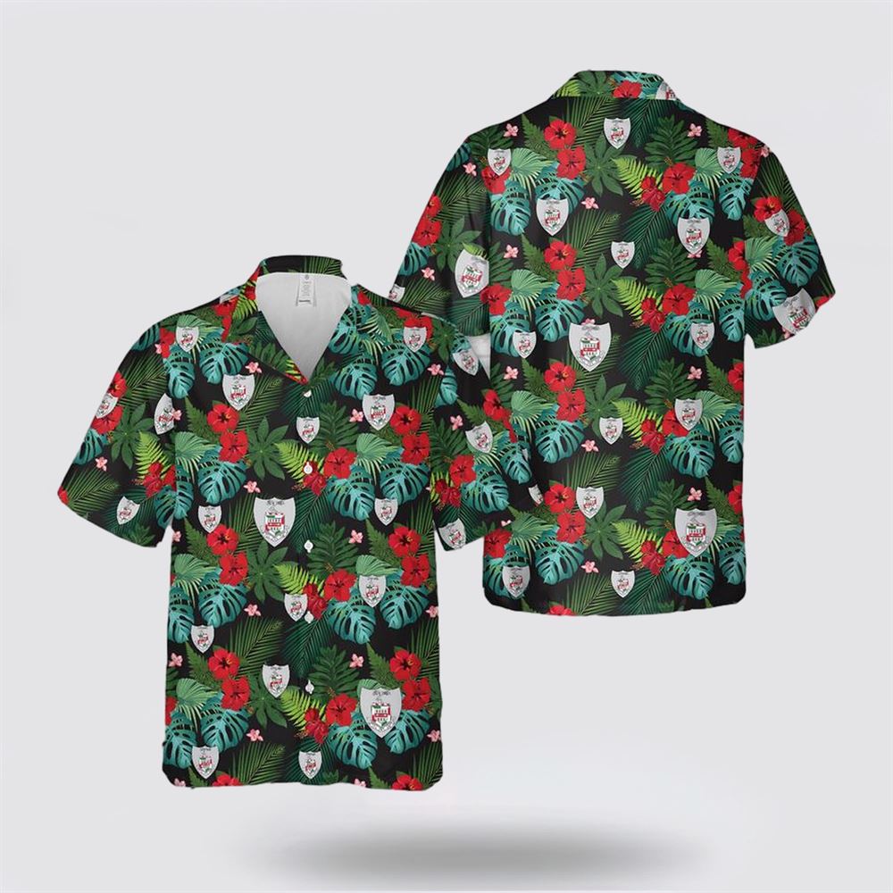 US Army 5th Infantry Regiment Bobcats Hawaiian Shirt - Gift For Military Personnel