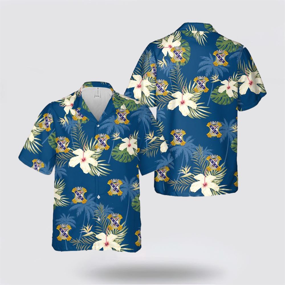 US Army 8th Infantry Regiment Fighting Eagles Hawaiian Shirt - Gift For Military Personnel