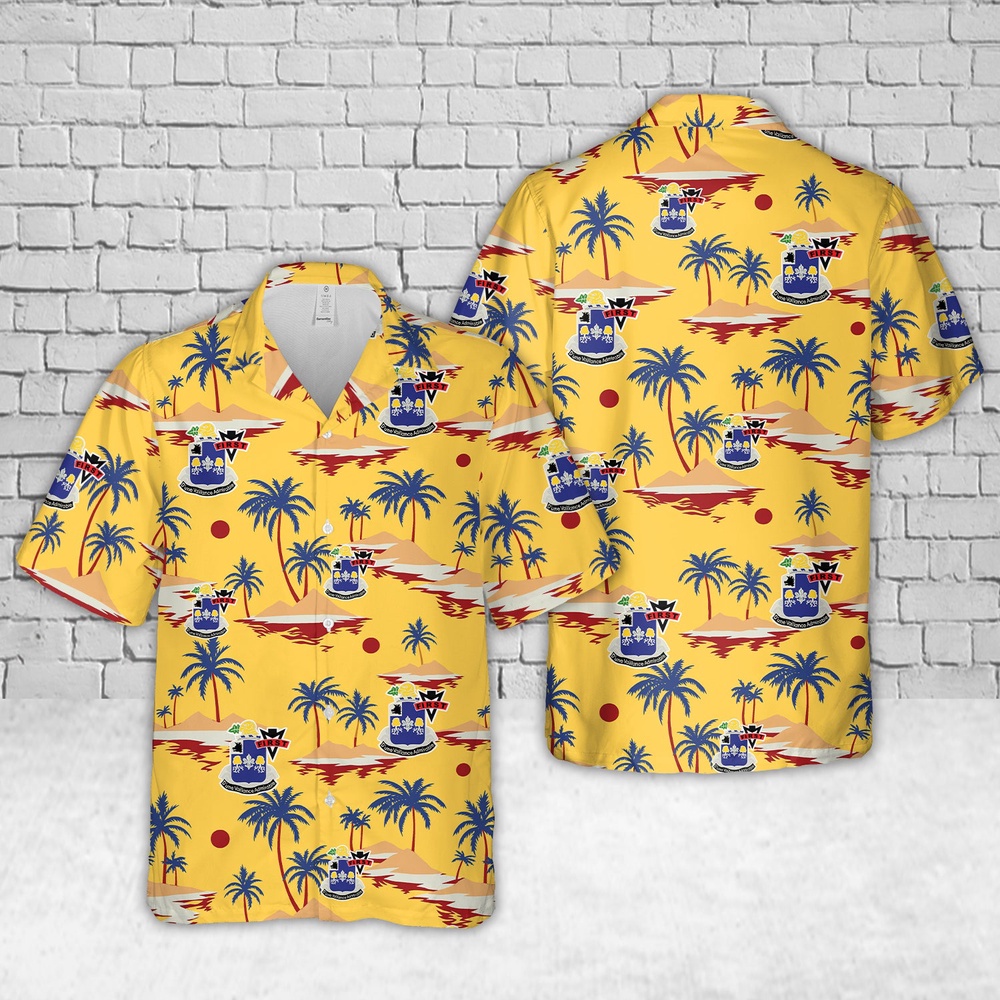 Us Army Hawaiian Shirt, US Army 39th Infantry Regiment 1st Recondo Hawaiian Shirt