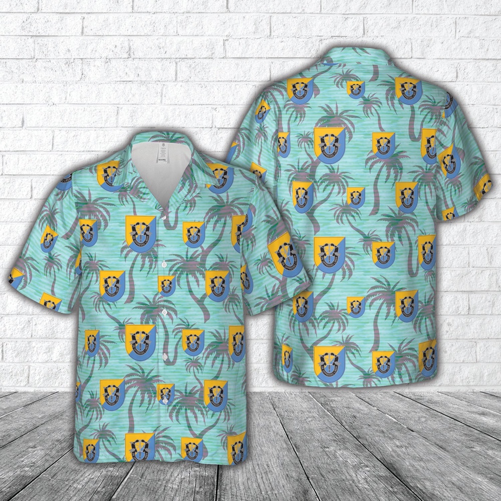 Us Army Hawaiian Shirt, US Army 8th Special Forces Group (8th SFG) Hawaiian Shirt