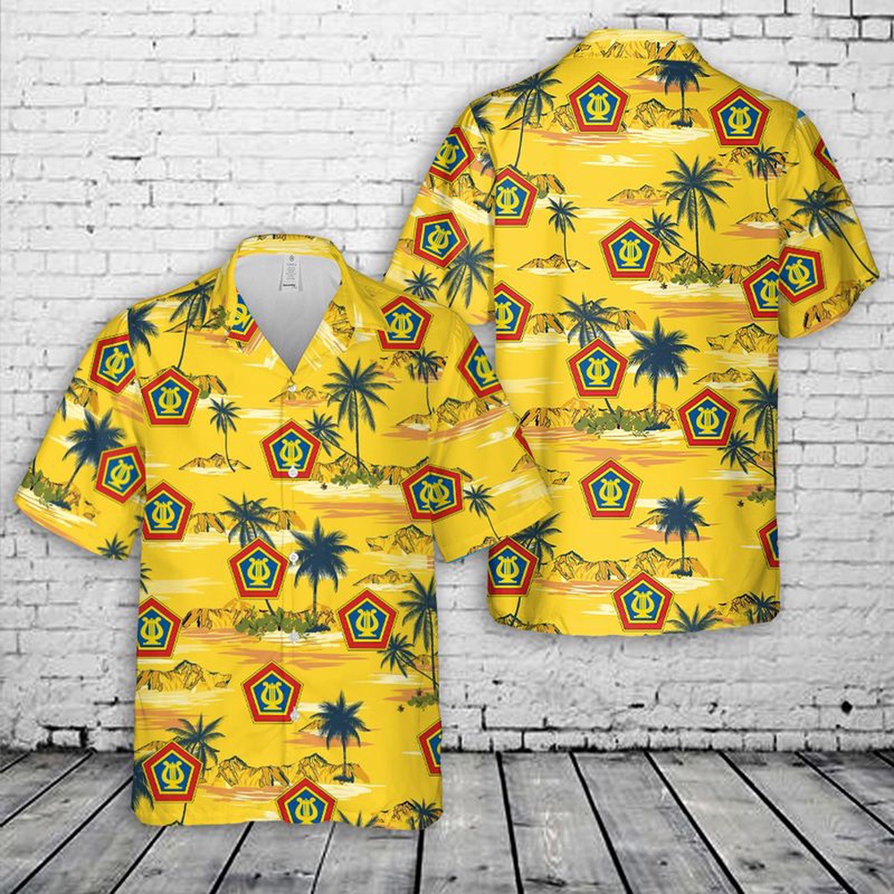 Us Army Hawaiian Shirt, US Army Field Band Hawaiian Shirt, Army Hawaiian Shirt