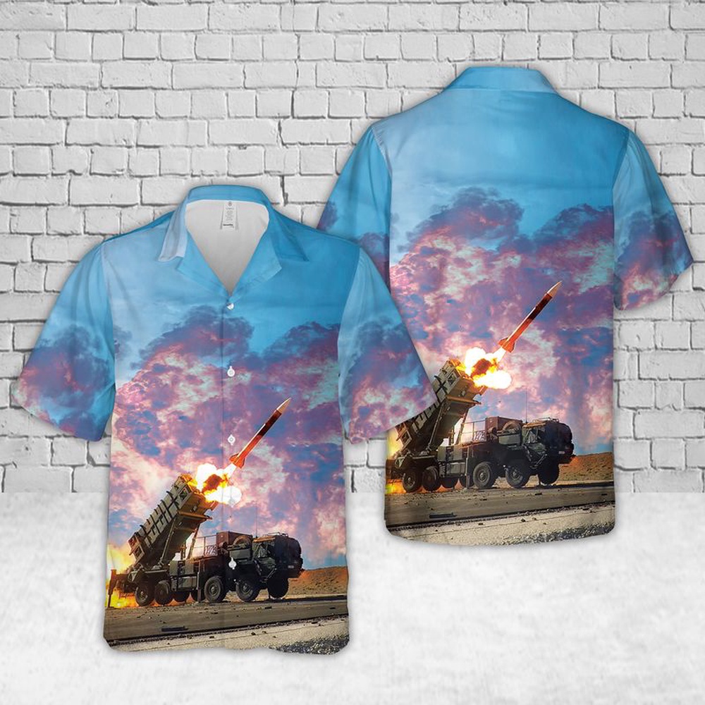 Us Army Hawaiian Shirt, US Army MIM-104 Air defense Hawaiian Shirt