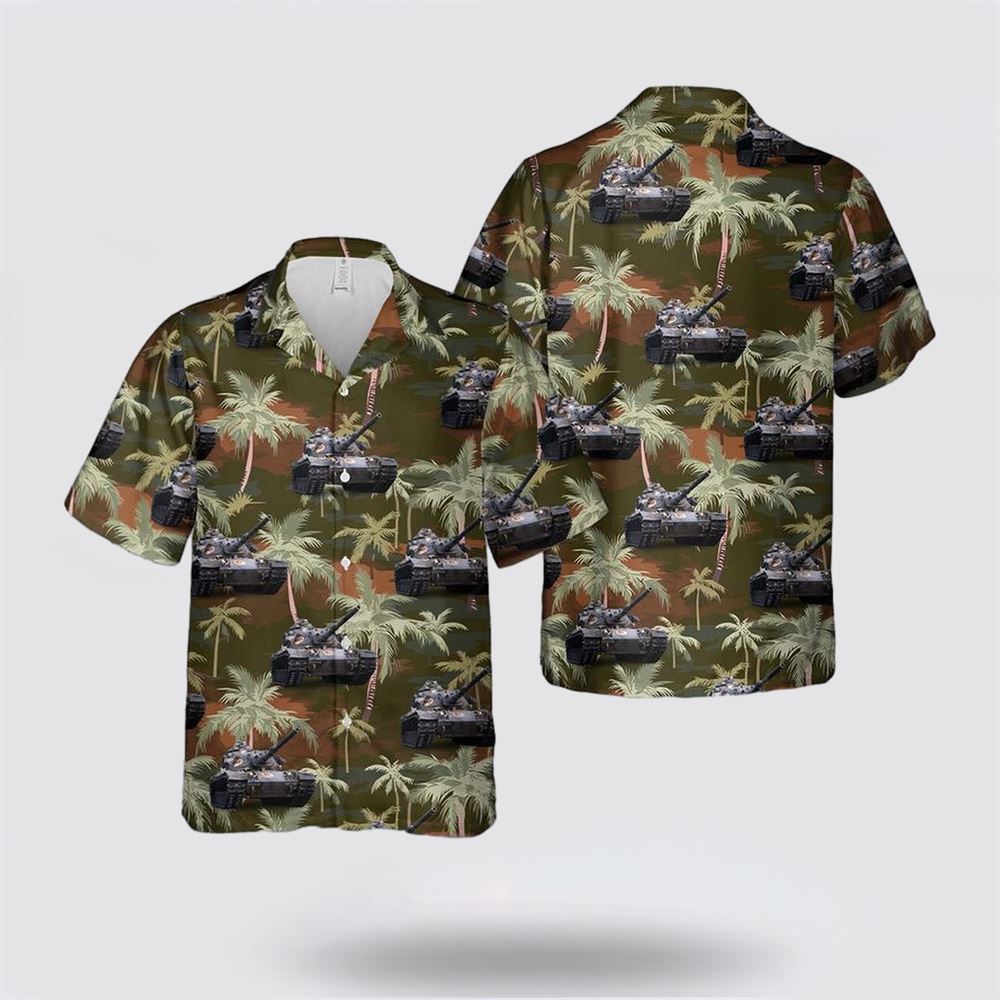 US Army M60A3 of 3rd Battalion, 32nd Armor Hawaiian Shirt - Gift For Military Personnel