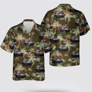 US Army M60A3 of 3rd Battalion 32nd Armor Hawaiian Shirt - Gift For Military Personnel