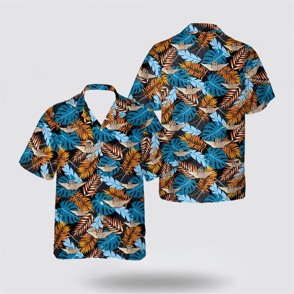US Army Master Flight Surgeon Wings Hawaiian Shirt - Gift For Military Personnel