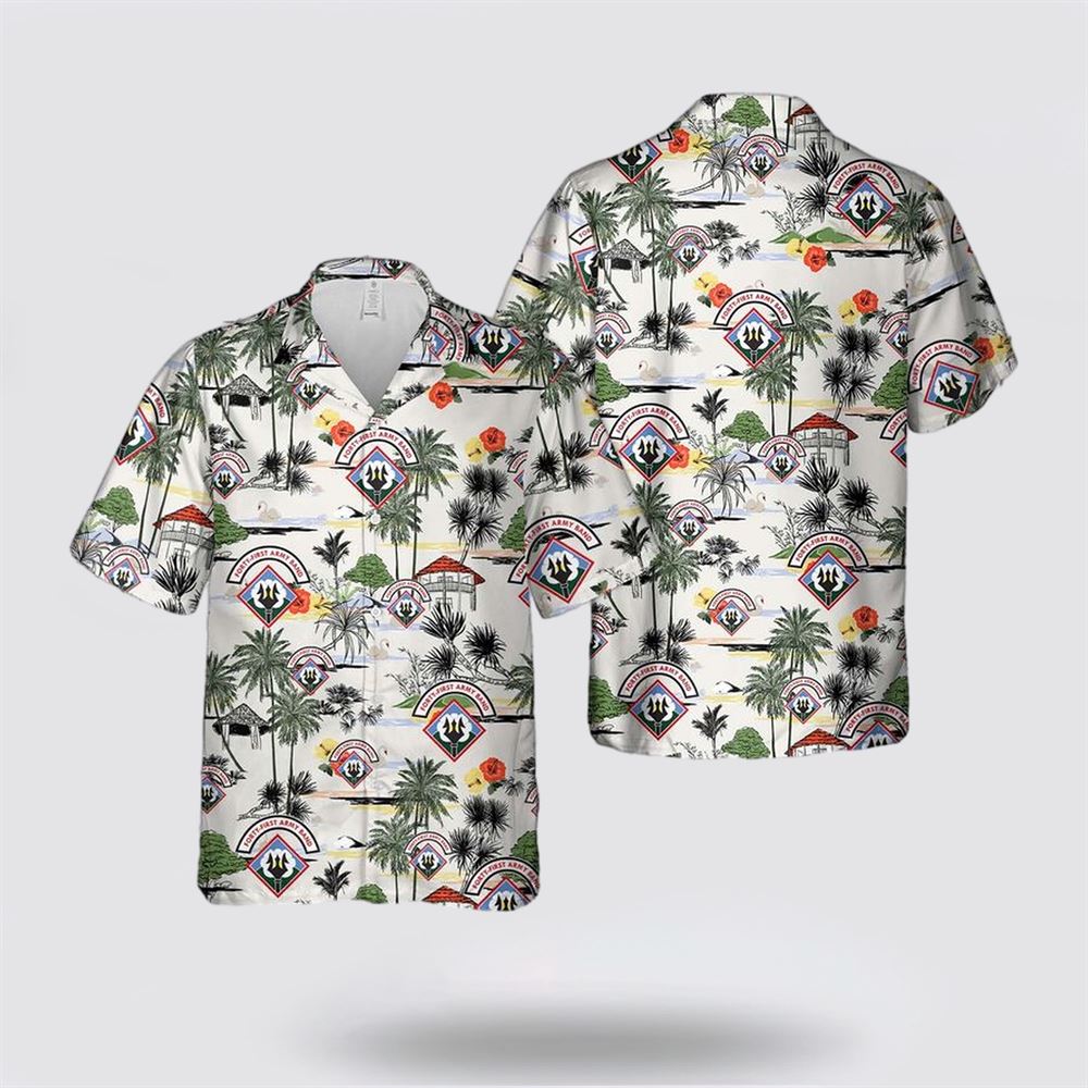 US Army Mississippi Army National Guard 41st Army Band Hawaiian Shirt - Gift For Military Personnel