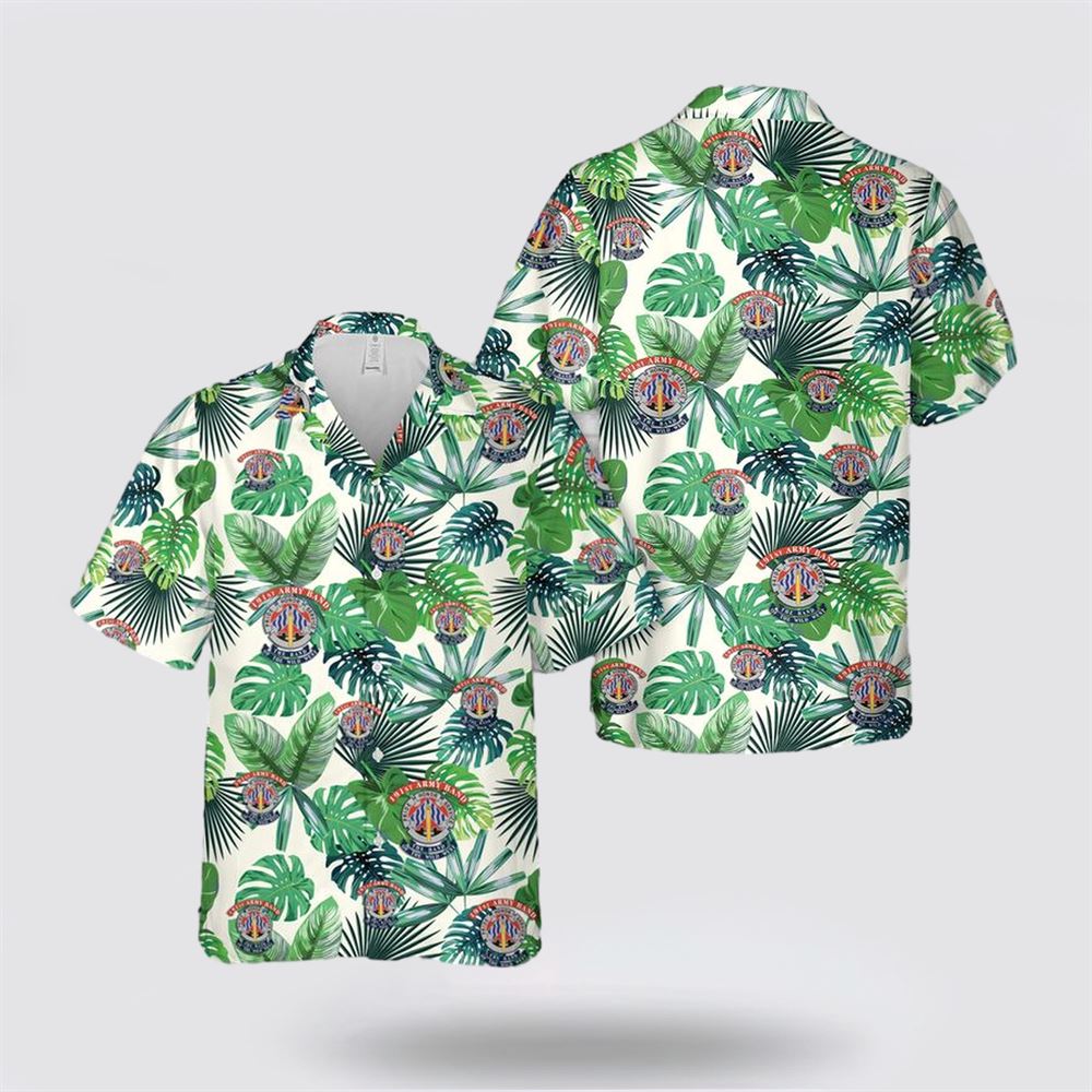 US Army The 191st Army Band, Band of the Wild West Hawaiian Shirt - Gift For Military Personnel