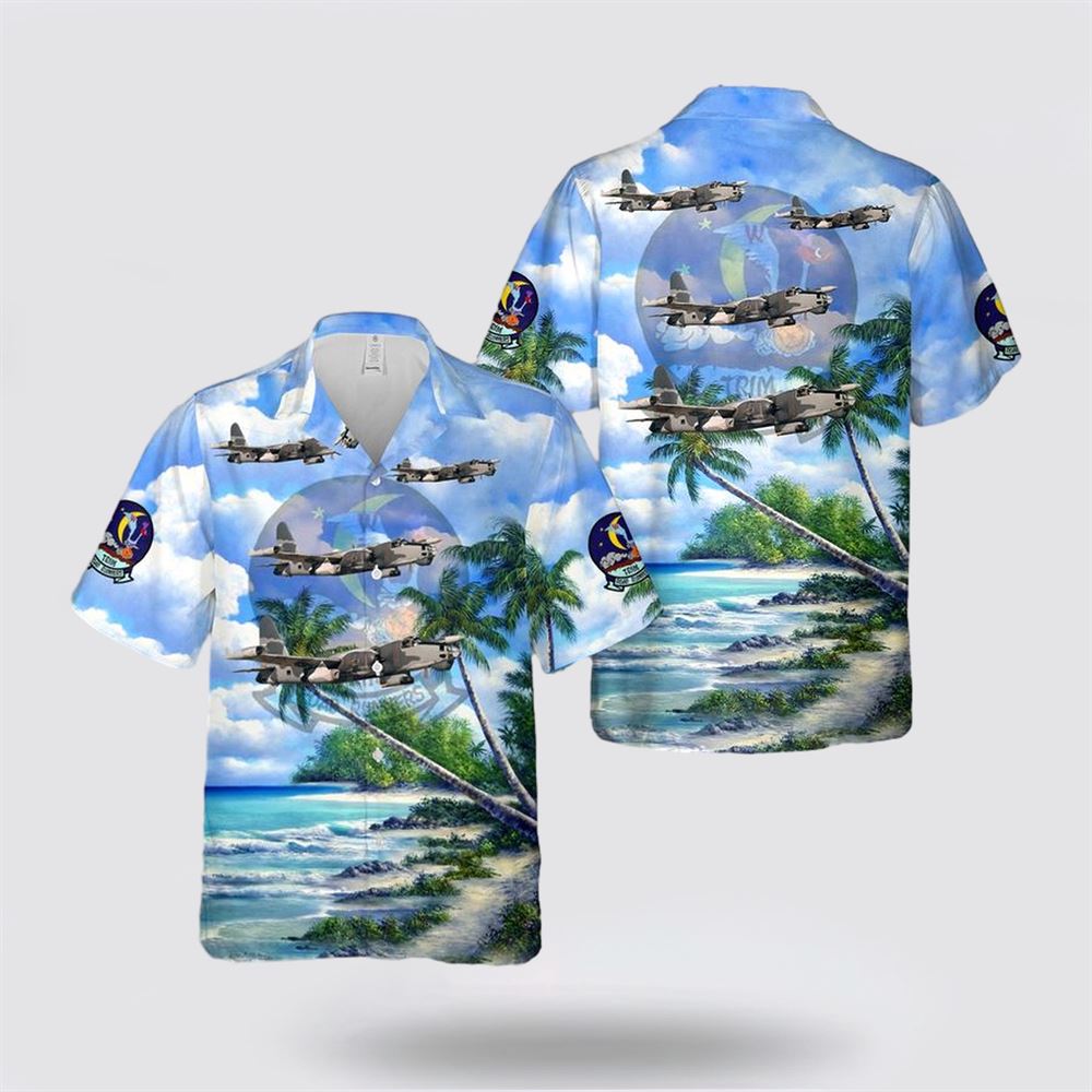US Navy AP-2H Neptune Of VAH-21 Roadrunners Hawaiian Shirt - Beachwear Gift For Military Personnel