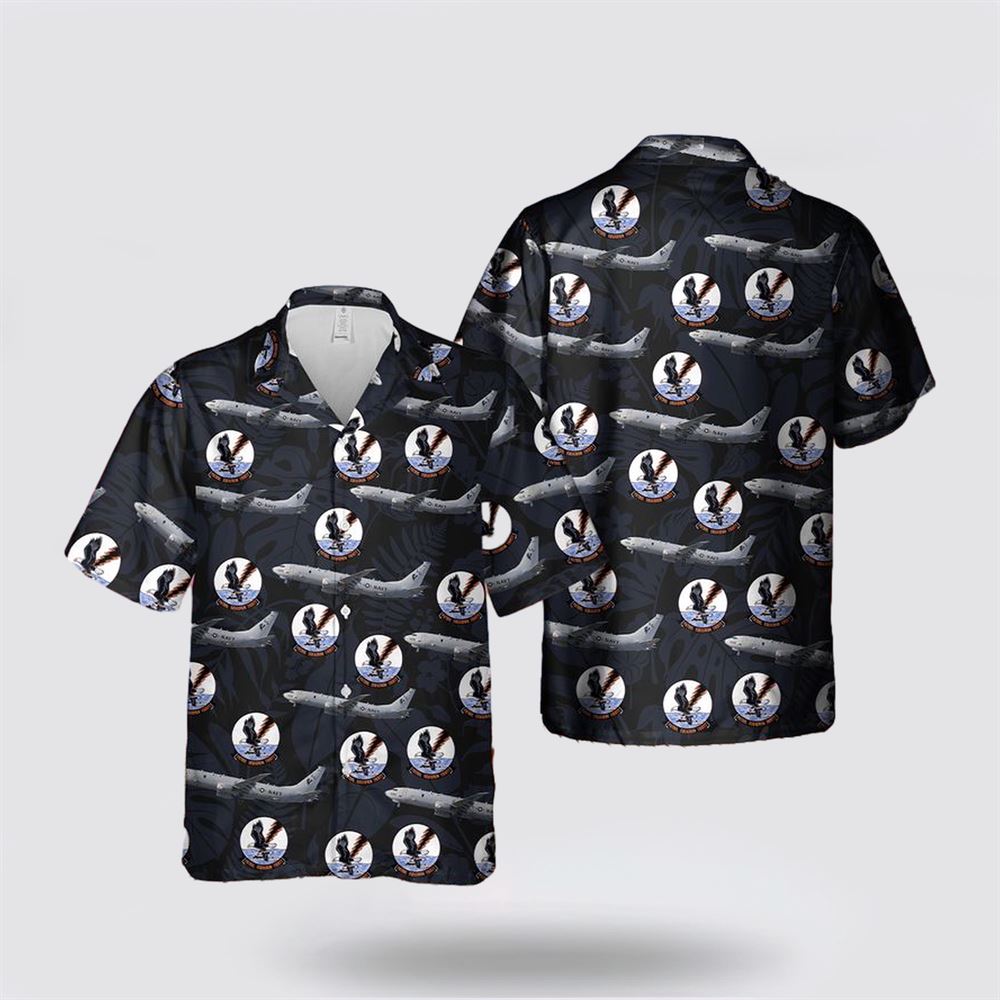 US Navy Boeing P-8A Poseidon Patrol Squadron Thirty VP-30 Hawaiian Shirt - Gifts For Navy Soldiers