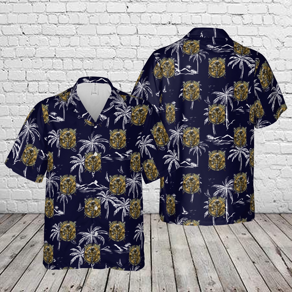 Us Navy Hawaiian Shirt, US Navy Chief Spartan Hawaiian Shirt, Military Aloha Shirt