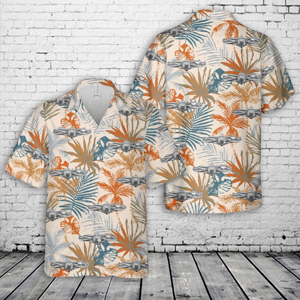 Us Navy Hawaiian Shirt, US Navy Enlisted Information Dominance Warfare Insignia Hawaiian Shirt, Military Aloha Shirt